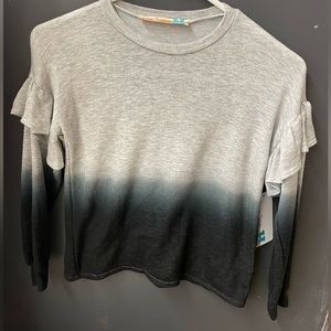Vintage Havana kids grey tied dye top